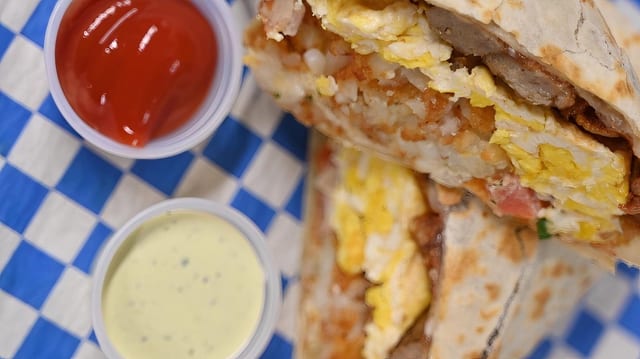 Breakfast Burrito.