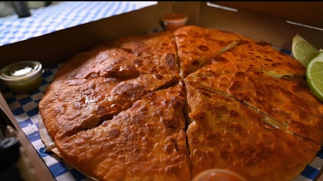 Mexican Pizza Double.