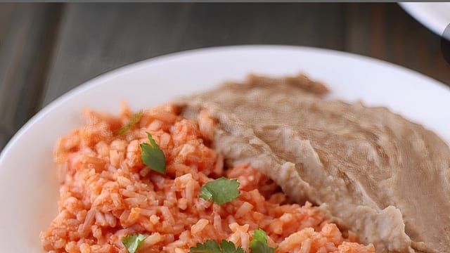 Small Side of Rice & Beans.